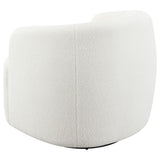 Denae - Upholstered Swivel Chair - Ivory