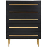 Contemporary 5 Drawer Chest For Bedroom