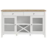 Prager - 2 Door Dining Sideboard - White