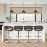 Butterfly - Adjustable Height Swivel Bar Stool