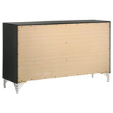 Malcolm - 6 Drawer Dresser Cabinet - Black