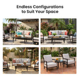 Outdoor Elegance Table, Rounded Corners