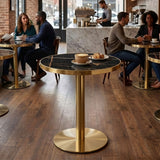 Modern Round Bistro Table