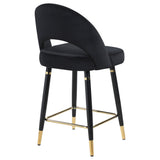 Open Back Counter Height Stools (Set of 2)