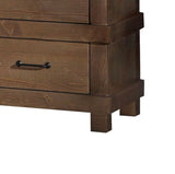 Adams - Antique Nightstand - Oak - Accent Nightstands - Alpine Outlets