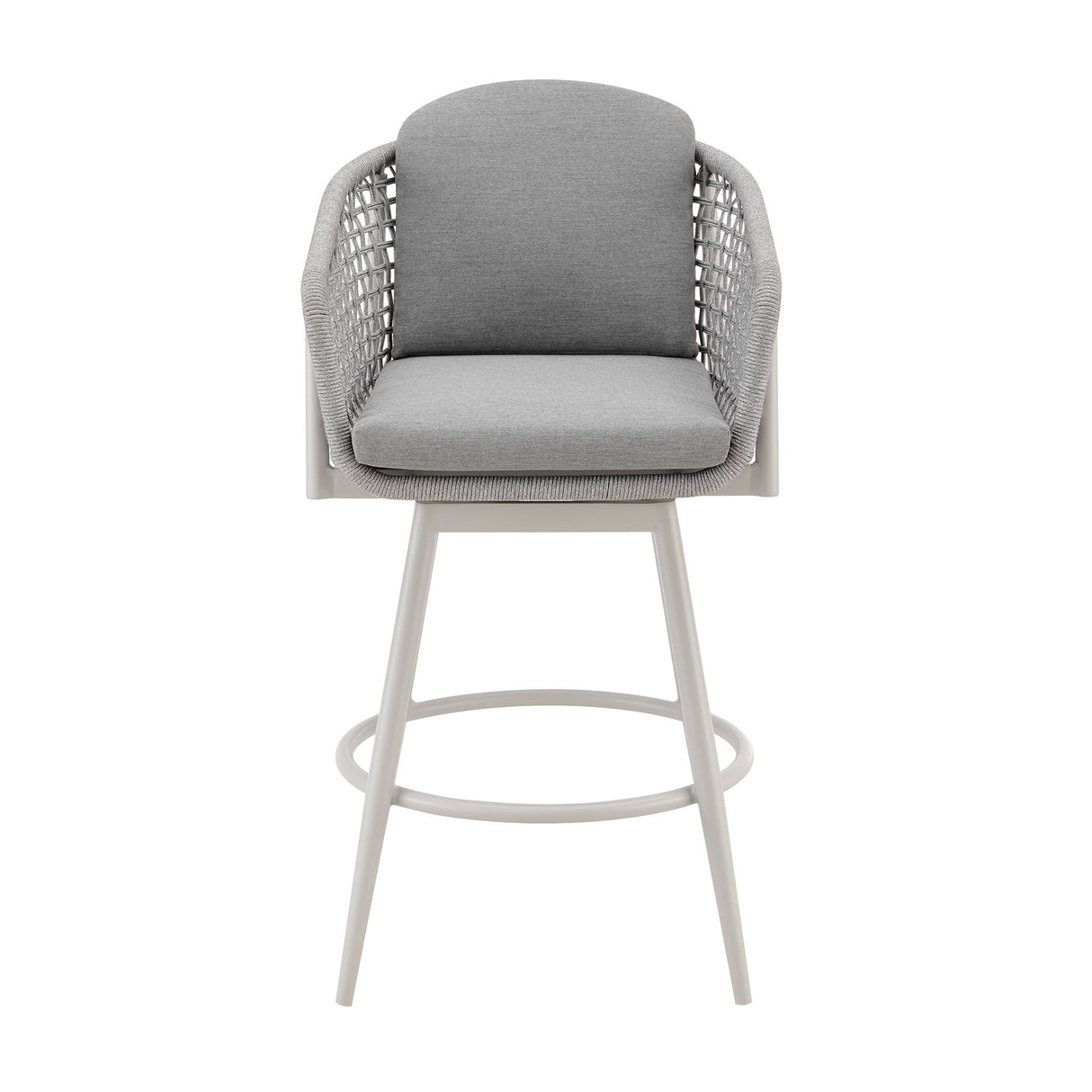 Rhodes - Outdoor Patio Swivel Counter Stool Set