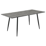 Grant - Extension Dining Table With Butterfly Leaf - Gray