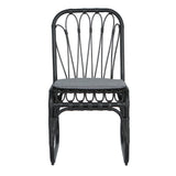 Outdoor Wicker Dining Chairs With Washable Cushion (Set of 2)