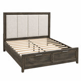 Melissa - Storage Bed With Padded Headboard