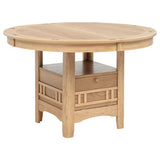 Davis - Extension Leaf Dining Table - Light Oak
