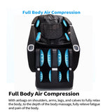 SL Type Pulley Guide, 2D Motor-Massage Manipulator-Space Saver Design, Track Sliding Zero Gravity Multifunction Massage Chair - Black - Massage Chairs - Alpine Outlets