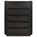 Bangor - 5 Drawer Bedroom Chest - Black
