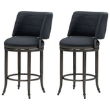 Torres - Upholstered Swivel Counter Height Barstool