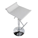 Mirage Ale - Contemporary Adjustable Bar Stool