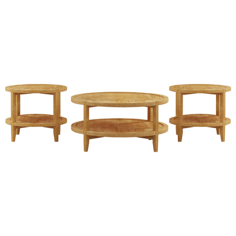 Elliott - Round Coffee Table Set