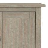 Warm Shaker - TV Media Stand Handcrafted - Light Brown