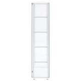 Hyacinth - 4 Shelf Curio Cabinet