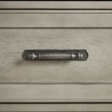 Farmington - 5 Drawer Chest - Medium Brown / Washed Stone