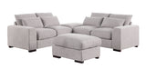 Tatman - Sectional With 2 Ottomans