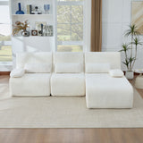 Oversized Sectional Sofa, Living Room Seating With Modular Design