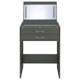 Ayuba - 3 Drawer Makeup Vanity Table With Mirror And Stool