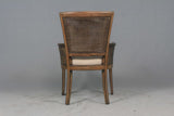 Langley - Arm Chair - Dark Brown