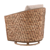 Bailey - Swivel Chair - Light Brown / Beige