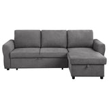 Kenna- Sleeper Sectional Sofa With Storage Ottoman
