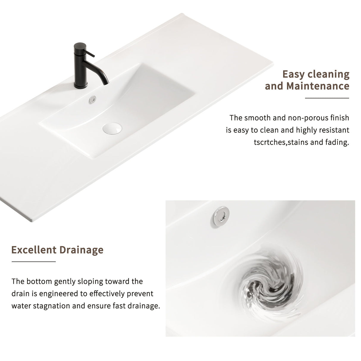 Bathroom Sink, Countertop Wash Basin For Bathroom
