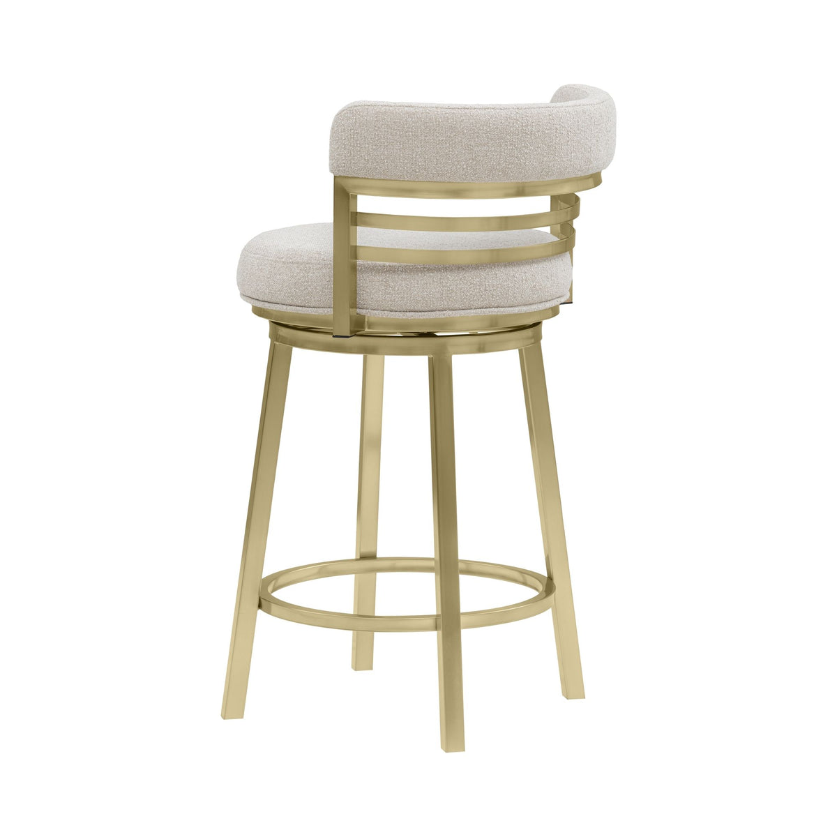 Santorini - Barstool With Fabric Seat