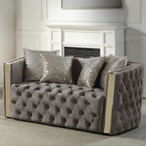 Naomi - Button Tufted Loveseat