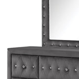 Sophia - 7 Drawer Dresser - Gray