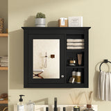 Modern Wall-Mounted Medicine Cabinet With Mirror