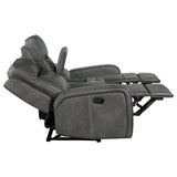 Mckinley - 3 Piece Reclining Sofa Set - Gray