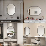 Modern Framed Bathroom Vanity Mirror