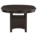 Illkirch - Oval Extension Leaf Dining Table With Expandable Surface - Espresso