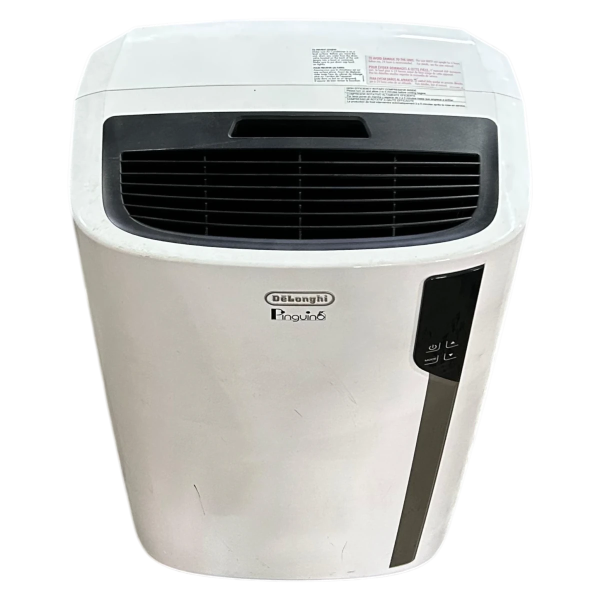 De'Longhi Pinguino Plus Portable Air Conditioner with Heat Mode in White - 🟢 Air Conditioners available at Alpine Outlets in Denver