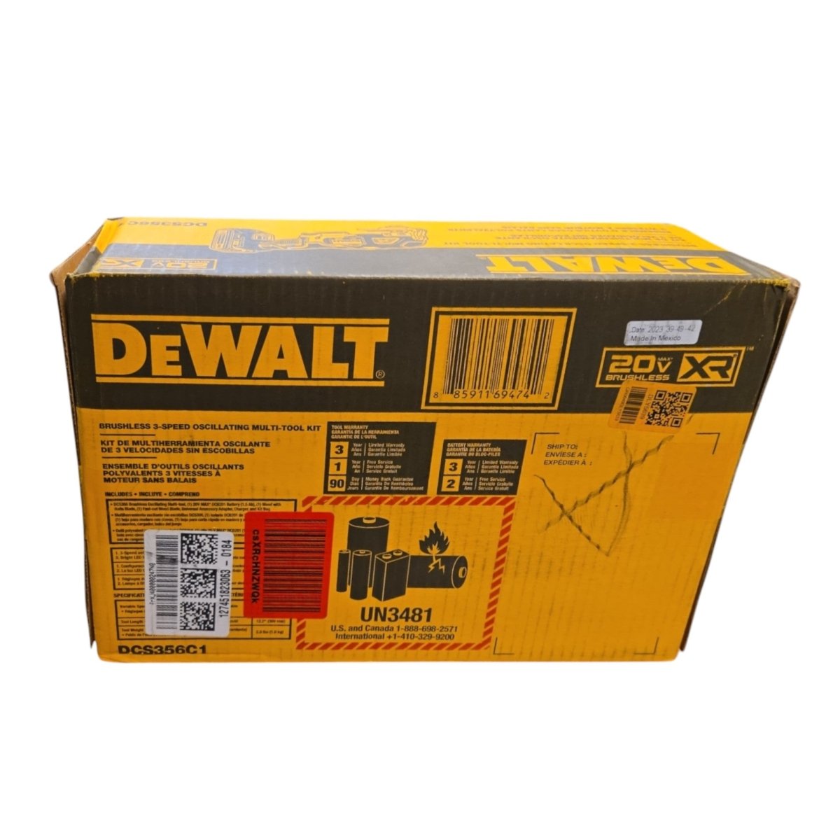 Dewalt Brushless 3 - Speed Oscillating Tool Kit (ID N087123) - available at Alpine Outlets in Denver