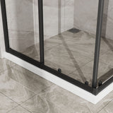 Square Corner Shower Enclosure, Adjustable Frame