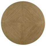 Round Dining Table Set With Upholstered Chairs