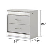 Glam - Bedroom Set With LED Headboard