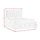 Baystorm - Upholstered Storage Bed