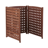 3 Panel Outdoor Air Conditioner Fence Screen