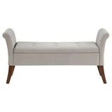 Pasley - Rolled Arm Storage Bench