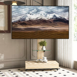 Adjustable Height Mobile TV Cart