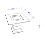 Ariya - 5 Pieces Bar Table And Bar Stool Set