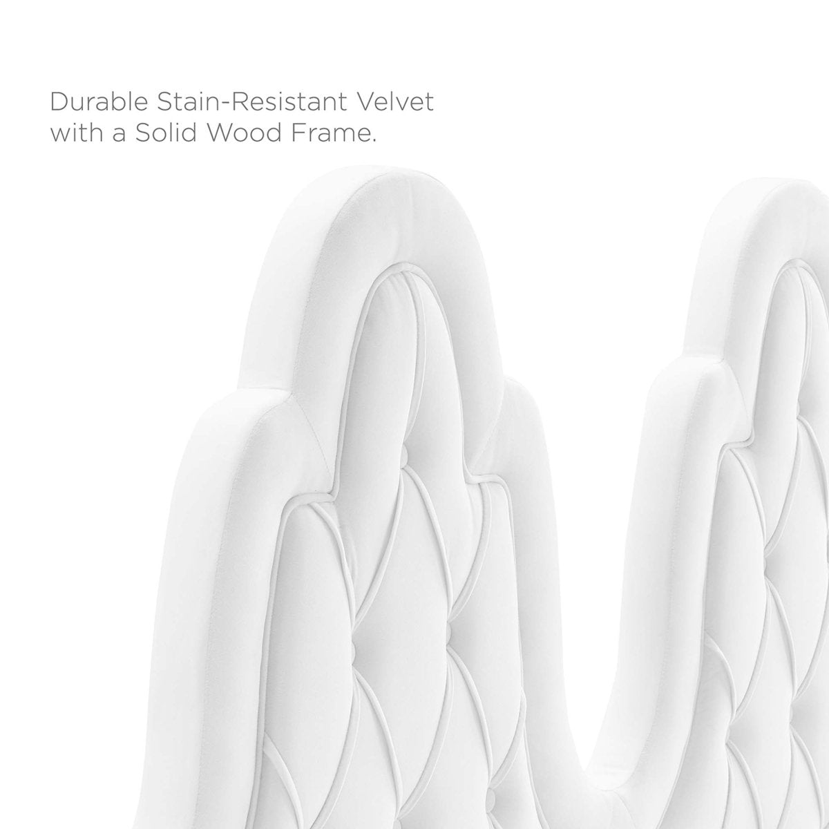 Diamond Tufted Performance Velvet Twin Platform Bed with Gold Metal Legs - Platform Bed available at Alpine Outlets in Denver