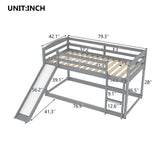 Durable Bunk Bed With Convertible Slide And Ladder - Bunk Beds available at Alpine Outlets in Denver