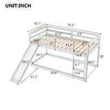Durable Bunk Bed With Convertible Slide And Ladder - Bunk Beds available at Alpine Outlets in Denver
