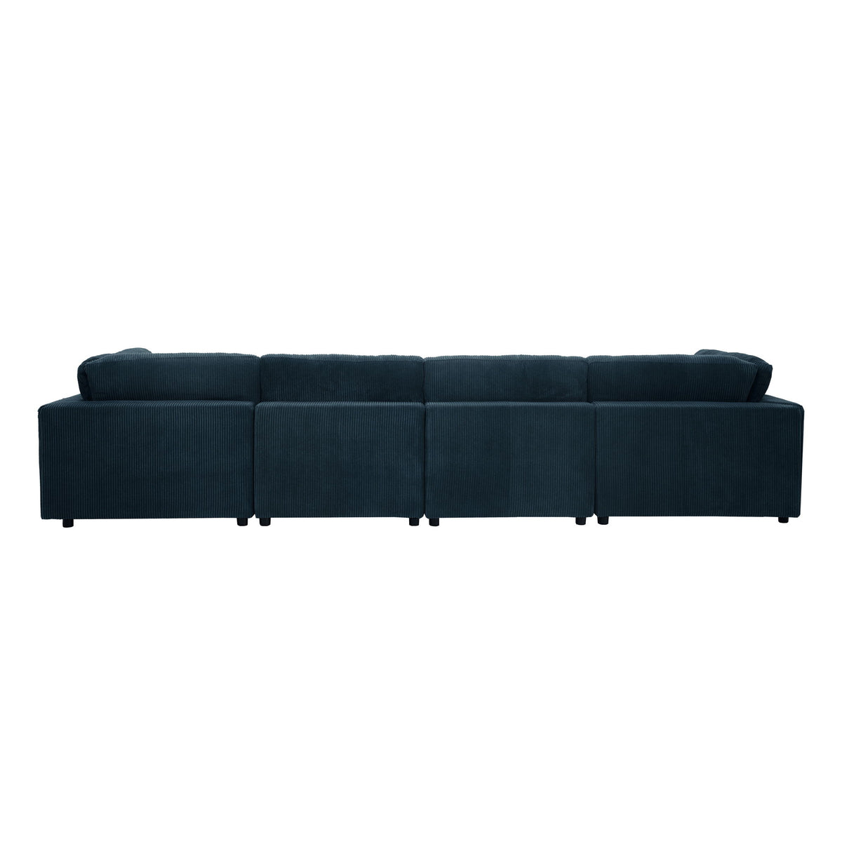 Upholstered Modular Sectional & Custom Configuration And Toss Pillows